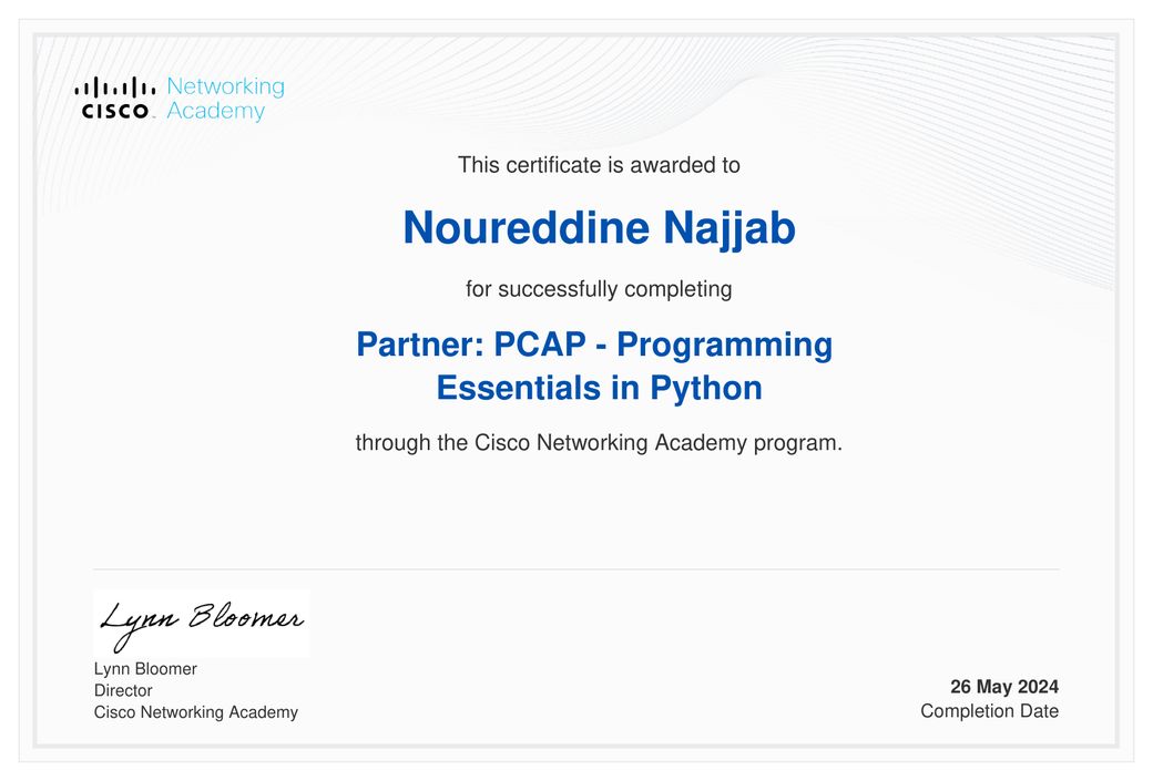 PCAP — Programming Essentials in Python